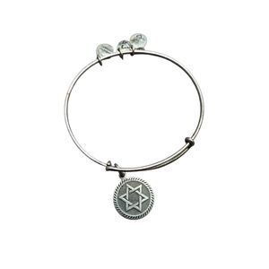 ALEX AND ANI Star Of David Charm Braclet